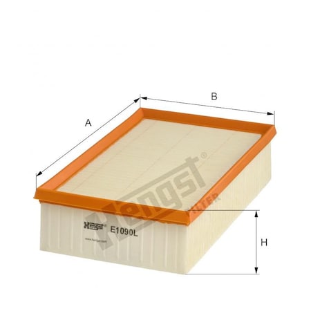 Hengst Air Filter, E1090L E1090L